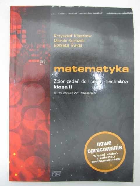 MATEMATYKA ZBIÓR ZADAŃ KLASA 2