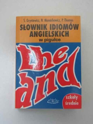 SŁOWNIK IDIOMÓW ANGIELSKICH