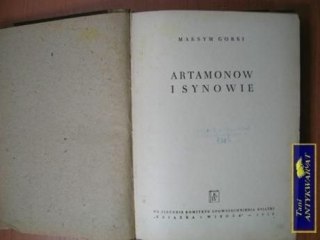 ARTAMONOW I SYNOWIE-Maksym Gorki