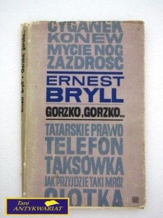 GORZKO, GORZKO E.Bryll