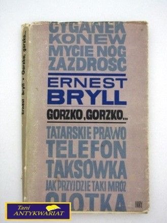 GORZKO, GORZKO E.Bryll