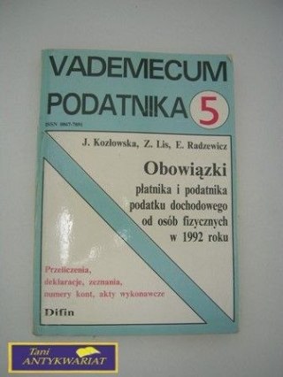 VADEMECUM PODATNIKA