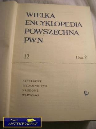 WIELKA ENCYKLOPEDIA POWSZECHNA PWN t 12