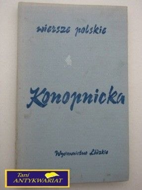 WIERSZE POLSKIE- M. Konopnicka