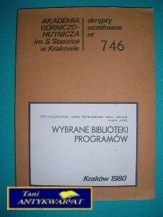 WYBRANE BIBLIOTEKI PROGRAMÓW