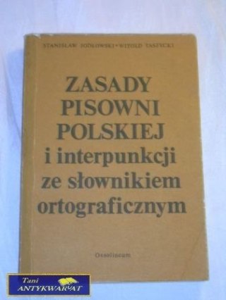 ZASADY PISOWNI POSLSKIEJ I INTERPUNKCJI ...