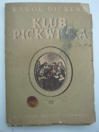 KLUB PICKWICKA TOM III