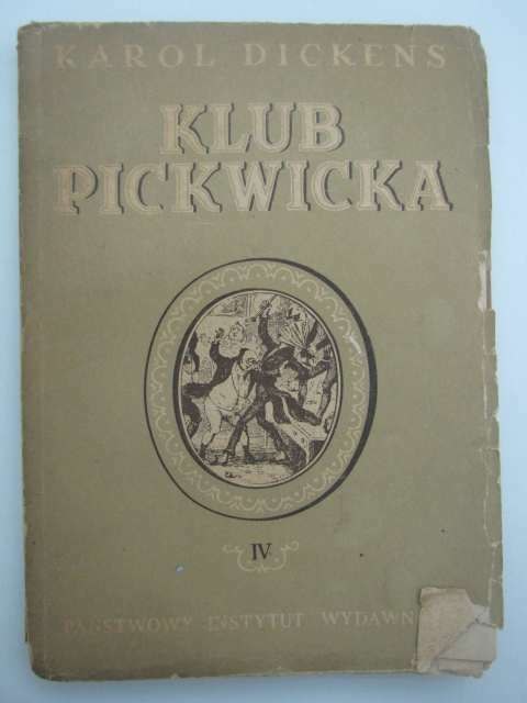 KLUB PICKWICKA TOM IV