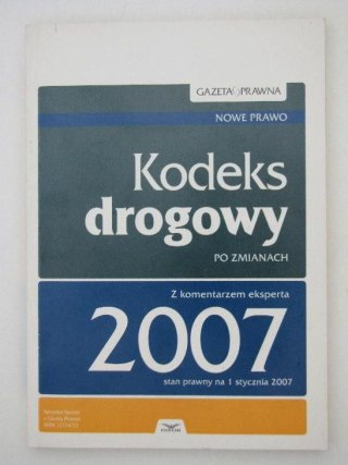 KODEKS DROGOWY