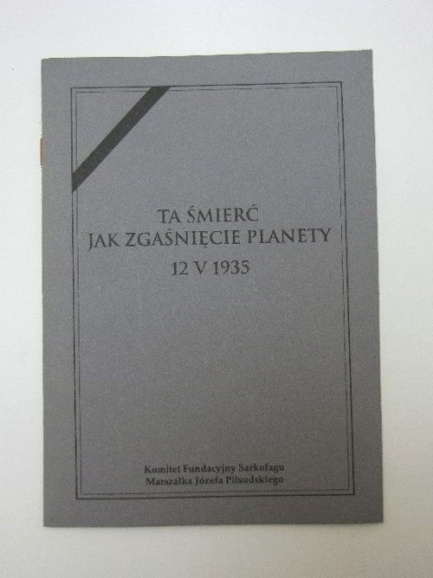 TA ŚMIERĆ JAK ZGAŚNIĘCIE PLANETY