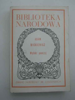 WYBÓR POEZJI