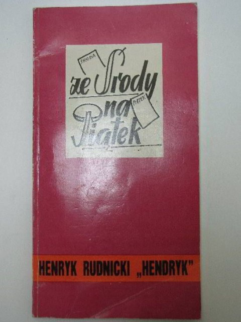 ZE ŚRODY NA PIĄTEK