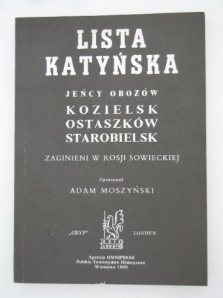 LISTA KATYŃSKA