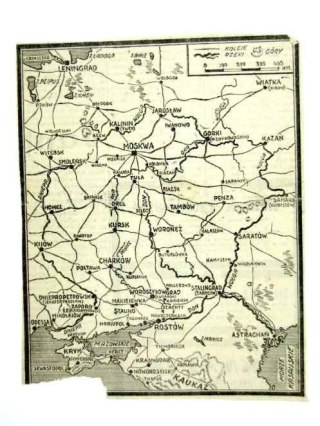 MAPA ROSYJSKA