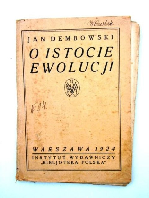 O ISTOCIE EWOLUCJI