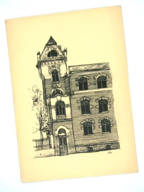 POCZTÓWKA - ARCHITEKTURA -ŁÓDŹ