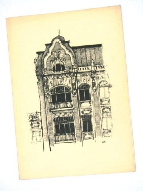 POCZTÓWKA - ŁÓDŹ SECESYJNA