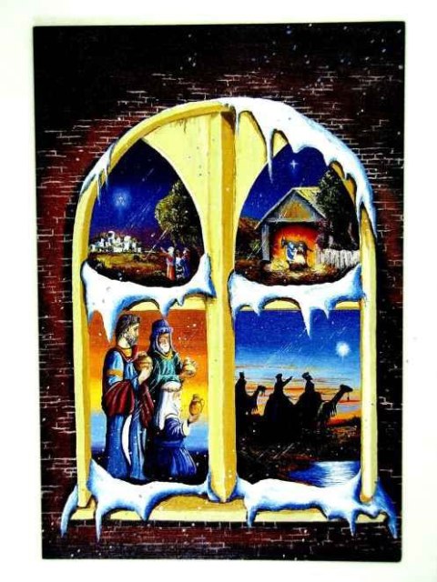 POCZTÓWKA - ŚWIĘTA WIGILIA