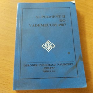 Suplement do Vademecum 1987