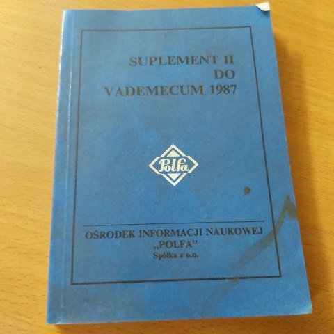 Suplement do Vademecum 1987