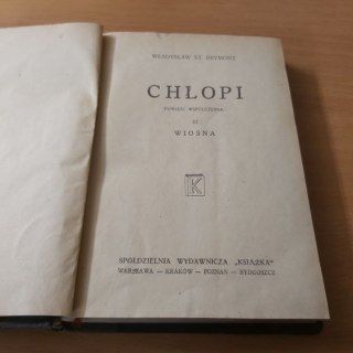 Chłopi TOM 3 Wiosna Reymonta