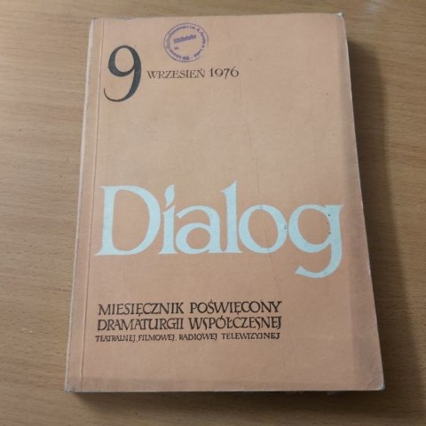 Dialog 9 wrzesień 1976 rok