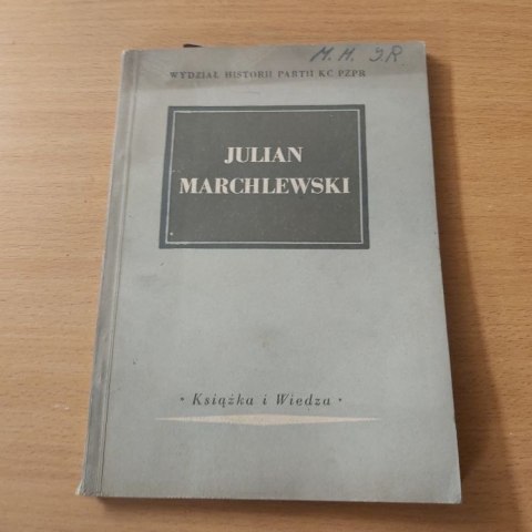 Julian Marchlewski wyd 1950 rok