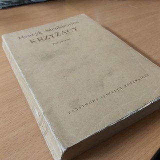 Krzyżacy TOM 1 wyd 1953 Sienkiewicza