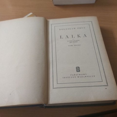 Lalka TOM 2 Prusa wyd 1954