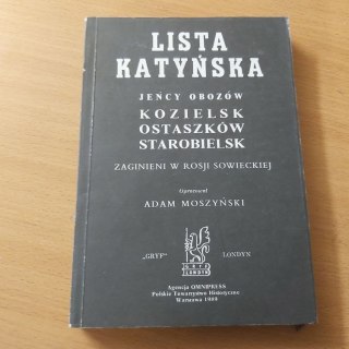 Lista Katyńska jeńcy obozów