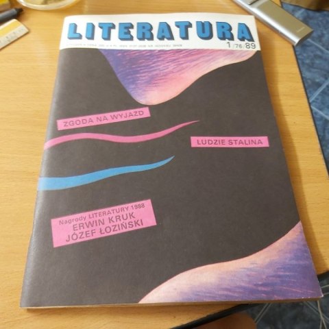 Literatura 1,76,89 Styczeń