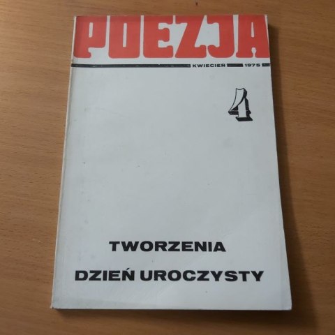 Poezja 4 kwiecień 1975 rok