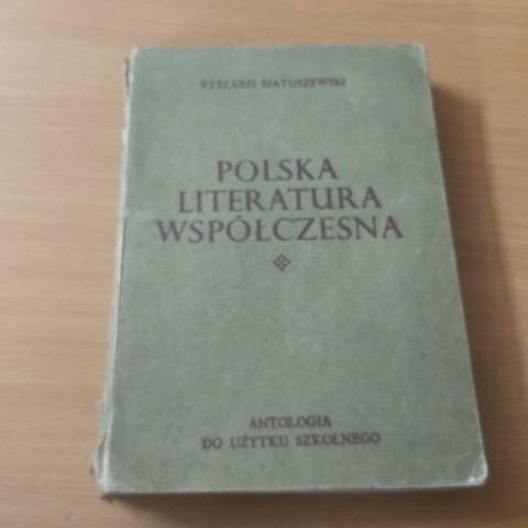 Polska Literatura Współczesna
