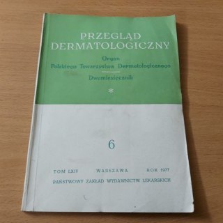 Przegląd dermatologiczny 6 TOM LXIV ROK 1978