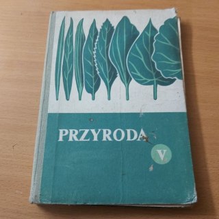 Przyroda V podręcznik z 1973r roku