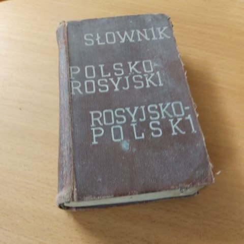 Słownik Polsko Rosyjski, Rosyjsko Polski