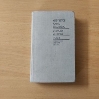 Utwory wybrane Baczyński TOM 1
