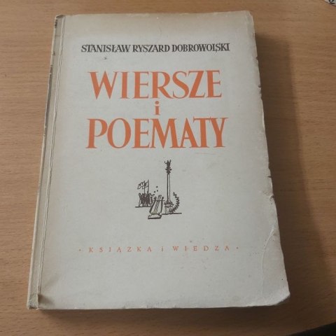 Wiersze i poematy Dobrowolski wyd 1951r.