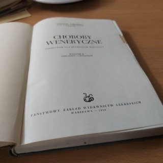 Choroby WENERYCZNE wyd. 1958 rok
