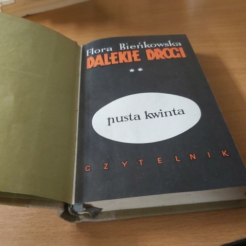 Dalekie drogi TOM 2 pusta kwinta