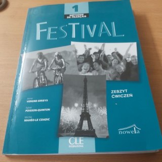 Festival Methode de Francais zeszyt ćwiczeń z płytą cd