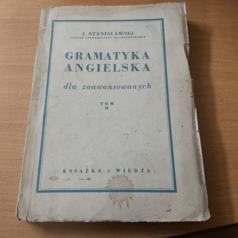 Gramatyka Angielska wyd 1951 rok TOM 2