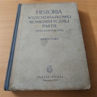 Historia wszech związkowej komunistycznej partii bolszewików krótki kurs