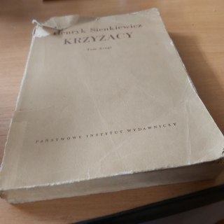 Krzyżacy TOM 2 Sienkiewicza wyd 1954 rok.