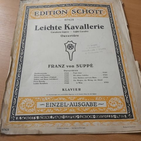 Leichte Kavallerie Ouverture Franz von Suppe
