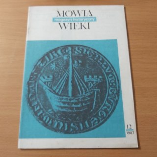 Mówią Wieki magazyn historyczny 12/1987