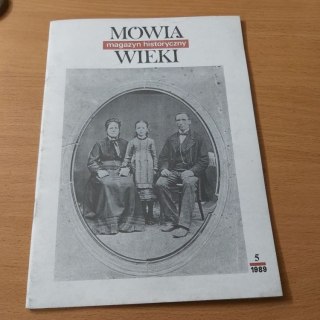 Mówią Wieki magazyn historyczny 5/1989 rok