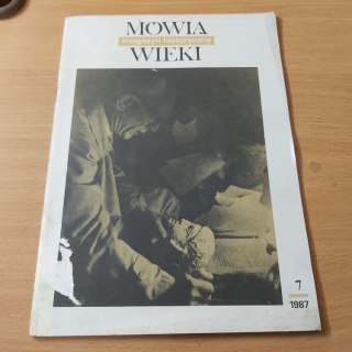 Mówią Wieki magazyn historyczny 7/1987 rok