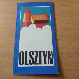 Olsztyn przewodnik po mieście wyd. 1975 rok.