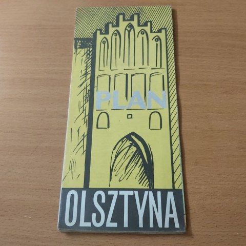 Plan Olsztyna Mapa rozkładana